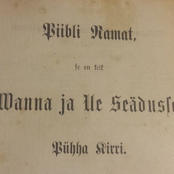 Uus testament eesti keeles