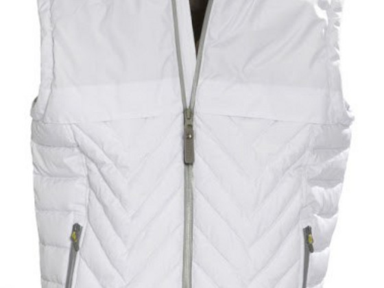 Uus voodriga unisex vest Burney valge, suurus L