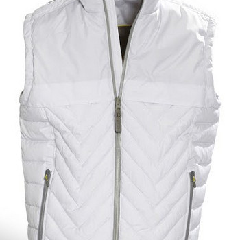 Uus voodriga unisex vest Burney valge, suurus L