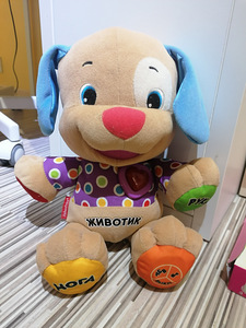 Поющая собая Fisher price (на русском) (1 фото из 1)