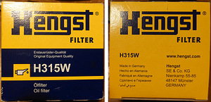 Масляный фильтр Hengst H315W (1 фото из 1)