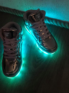 Skechers energy lights, 33 розовое золото (5 фото из 8)