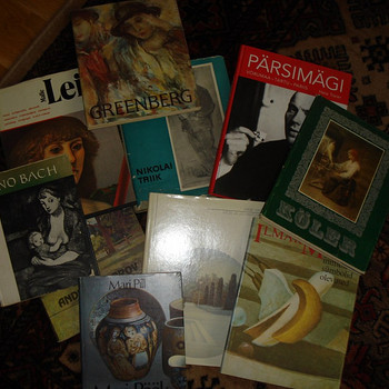 Эстонские книги про искусство