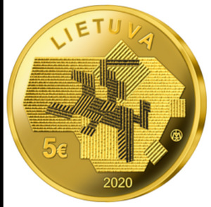 Литва 5 евро 2020 - сельское хозяйство (2 фото из 3)
