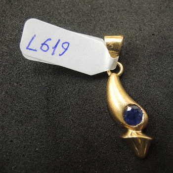 Kuld ripats 585 proov (№L619)