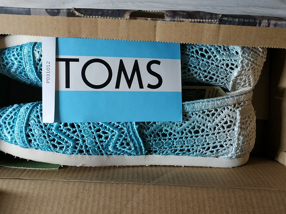 Женские стильные и красивые эспадрильи от Toms 35-35.5 р - О