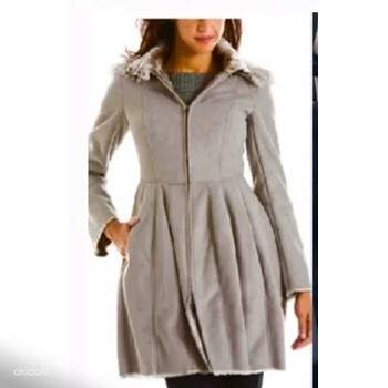 Armani exchane faux fur karvane mantel
