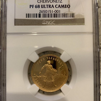 Chervonetz 1980 (M) NGC Proof Ultra Cameo68
