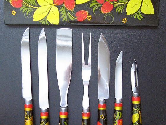 Köögikomplekt (khokhloma)
