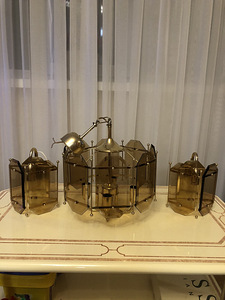 Люстра + 2 бра (1 фото из 5)