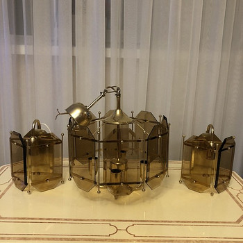Люстра + 2 бра