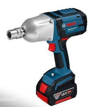 Akulöökmutrikeeraja Bosch GDS 18 V-LI HT komplekt