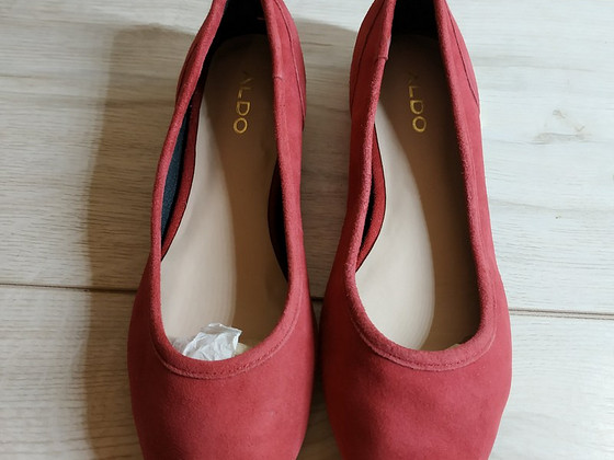 Кожаные фирменные молодежные балеточки от Aldo 35 р - Новые