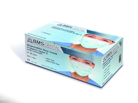 Meditsiinilised maskid BMS Dental (Itaalia)