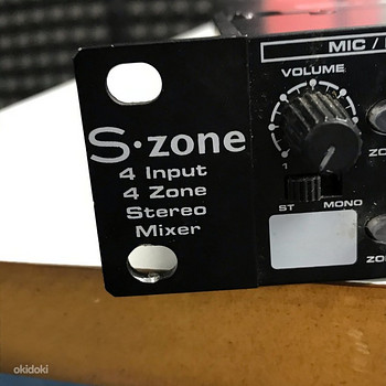 Mikser Samson s-zone 4 sisendsegisti