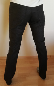 Uued Sädelevad mustad püksid 40-42 (1 foto / 1)