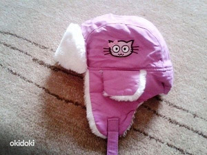 VÄGA ILUS HELLO KITTY TALVEMÜTS s.50 (1 foto / 2)
