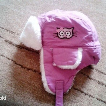 ОЧЕНЬ КРАСИВАЯ ЗИМНЯЯ ШАПКА HELLO KITTY р.50