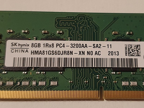 SK hynix 8 GB SO-DIMM DDR4 3200 MHz