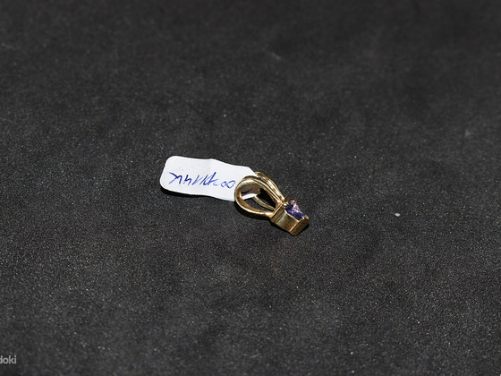 Kuld ripats teemantidega 585 proov (№1200)