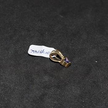 Kuld ripats teemantidega 585 proov (№1200)