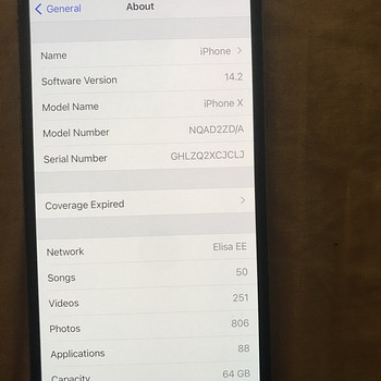Apple iPhone X 64 ГБ