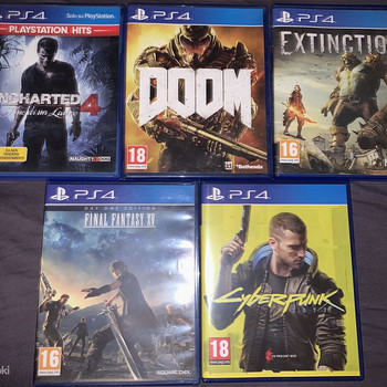 PS4 mängud