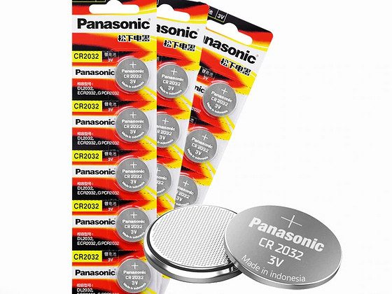 Panasonic liitium patarei CR2032 5tk. pakis