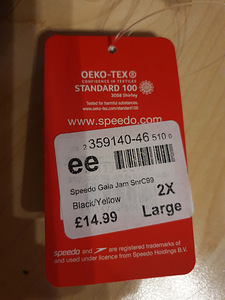 Speedo ujumispüksid poistele (2 foto / 2)