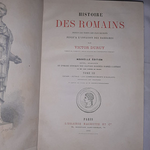Histoire des Romains 1881 Victor Duruy (2 foto / 3)