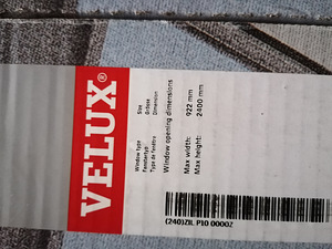 Velux putukavõrk ZIL (240) - 4 tk (1 foto / 1)