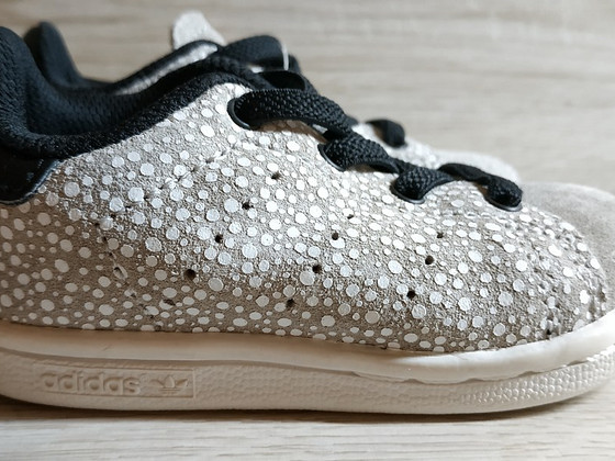Шкіряні фірмові кросівки для малюка від Adidas - 20 р