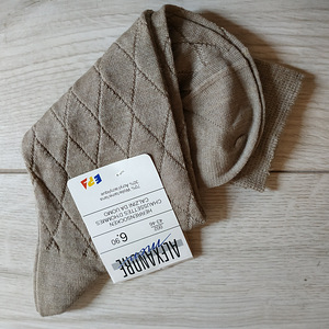 Фірмові чоловічі шкарпетки від Alexandre 43-44 р - Нові м'яка (3 фото з 8)