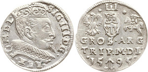 3 groscher 1595 (1 nuotrauka iš 1)