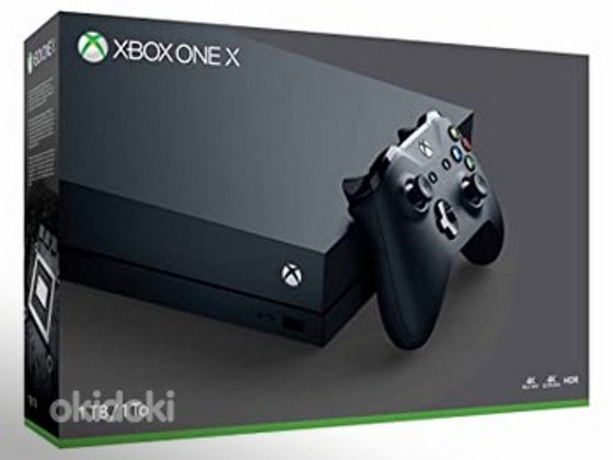 Microsoft Xbox ONE X + 8 игр!