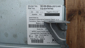 Autoraadio Honda CRV 2011 (2 foto / 3)