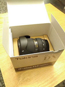 Nikon Tokina at-x pro dx 16-50mm f/2.8 Nagu uus (1 foto / 1)