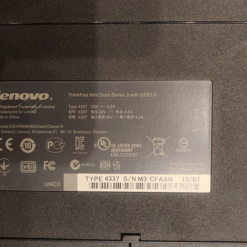 Док станция Lenovo