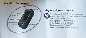 Bluetooth V3.0 Стерео адаптер громкой связи Музыкальный прие (3 фото из 3)