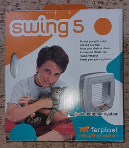 Ferplast Swing 5 Doorway For Cats And Small Dogs 25.3x22.5x9 (1 foto / 4)