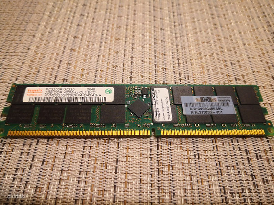 Mälu HP373030-851 Hynix HYMD525G726CFP4-D43 AB-T PC3200R 2GB