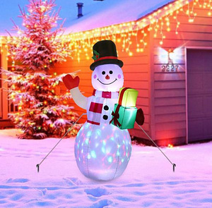 Jõulud! UUS! 1,5m pikkune lumememm LED-ga (2 foto / 2)