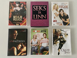 DVD filmid - Kõht Ette, Sex ja Linn jne (1 foto / 2)
