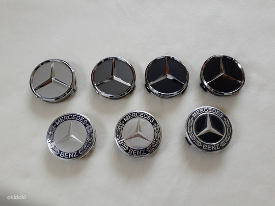Mercedes veljekapslid/märgid/embleemid