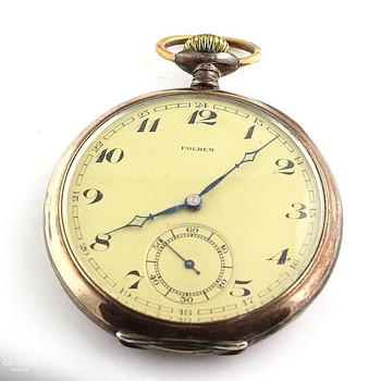 Polhem silver pocket watch