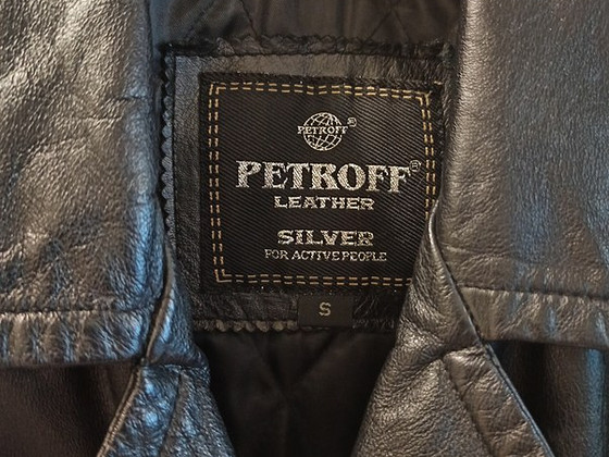 Кожаная куртка Petroff Silver
