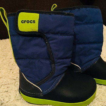 Зимние сапоги crocs