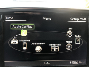 Audi A4/A5/A6/A7/Q5/Q7 Carplay/Android Auto aktiveerimine (2 foto / 3)