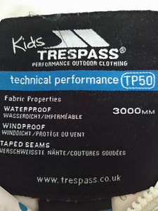 Зимняя куртка Trespass 98-104 (3 фото из 3)
