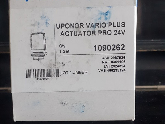 UPONOR привод теплых полов